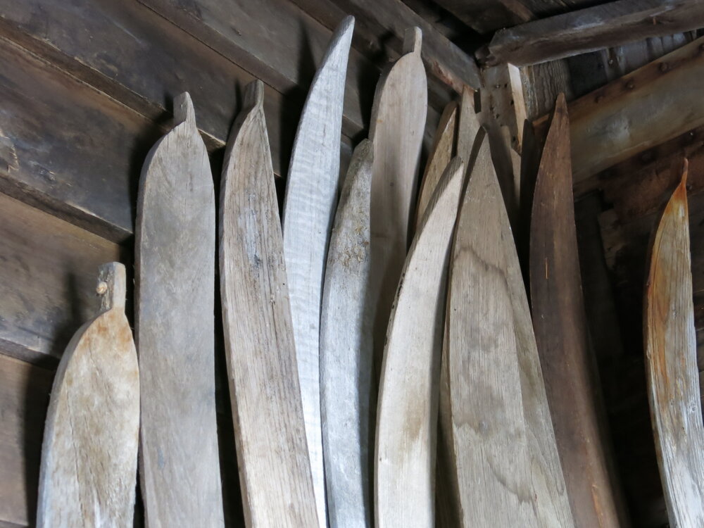 2013-14 Skis in the Entranceway of Scott's 'Terra Nova' hut, Cape Evans (001)