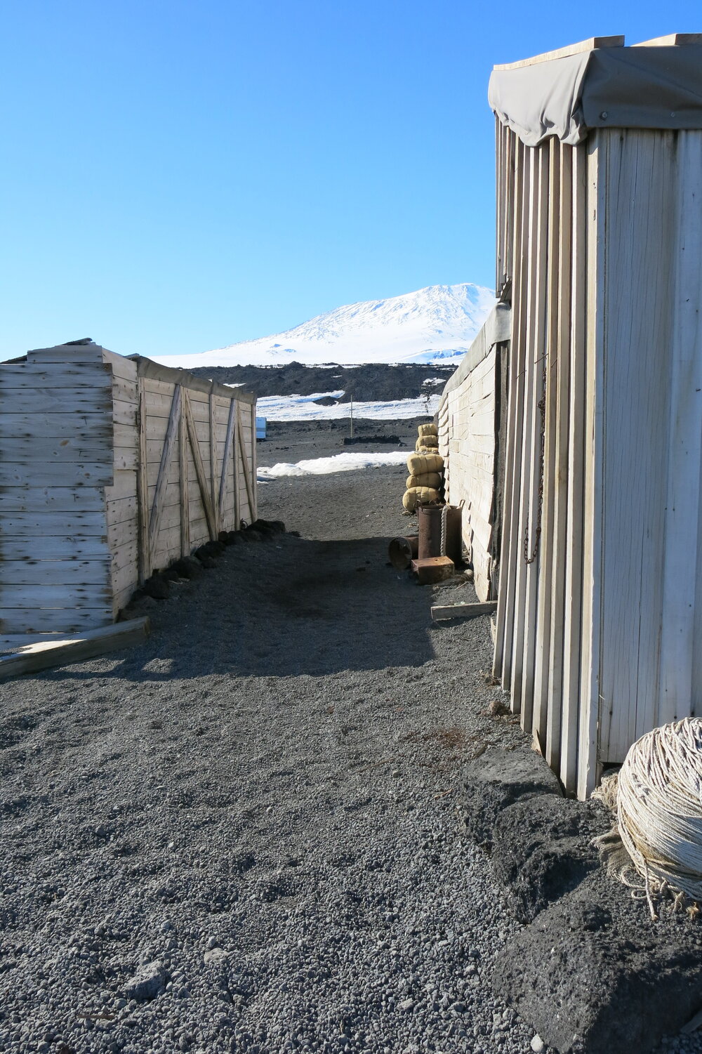2013-14 Artefacts outside Scott's 'Terra Nova' hut, Cape Evans (005)
