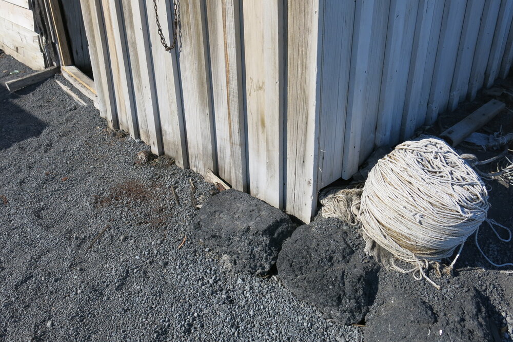 2013-14 Artefacts outside Scott's 'Terra Nova' hut, Cape Evans (006)