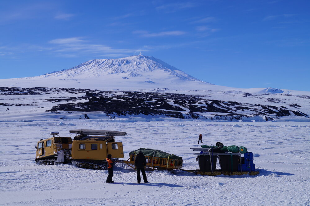 Transportation at Cape Royds