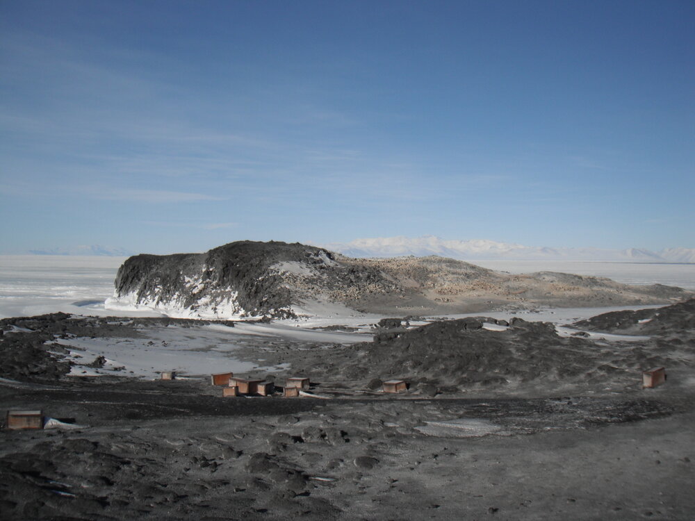 Food cache, Depot 2 at Cape Royds (001)