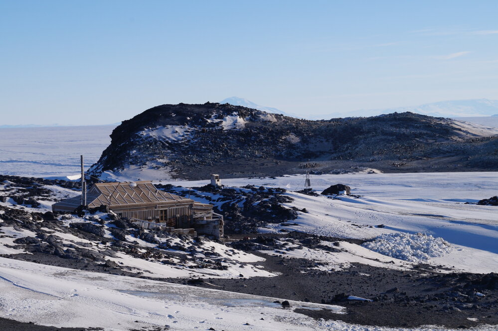 Shackleton's 'Nimrod' hut, north elevation