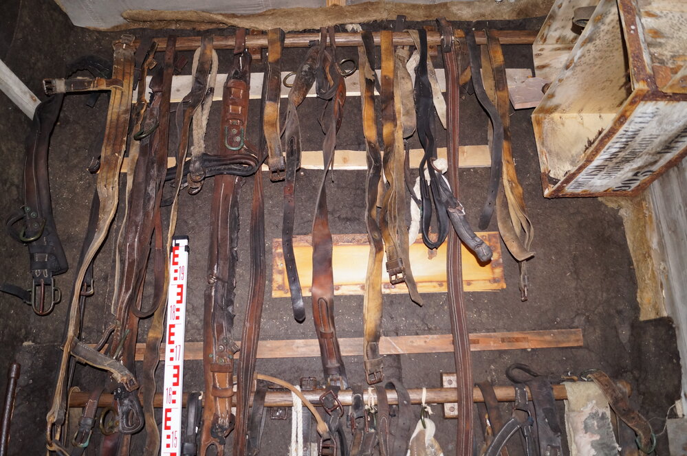 2012-13 Shackleton's 'Nimrod' hut survey, interior (010)