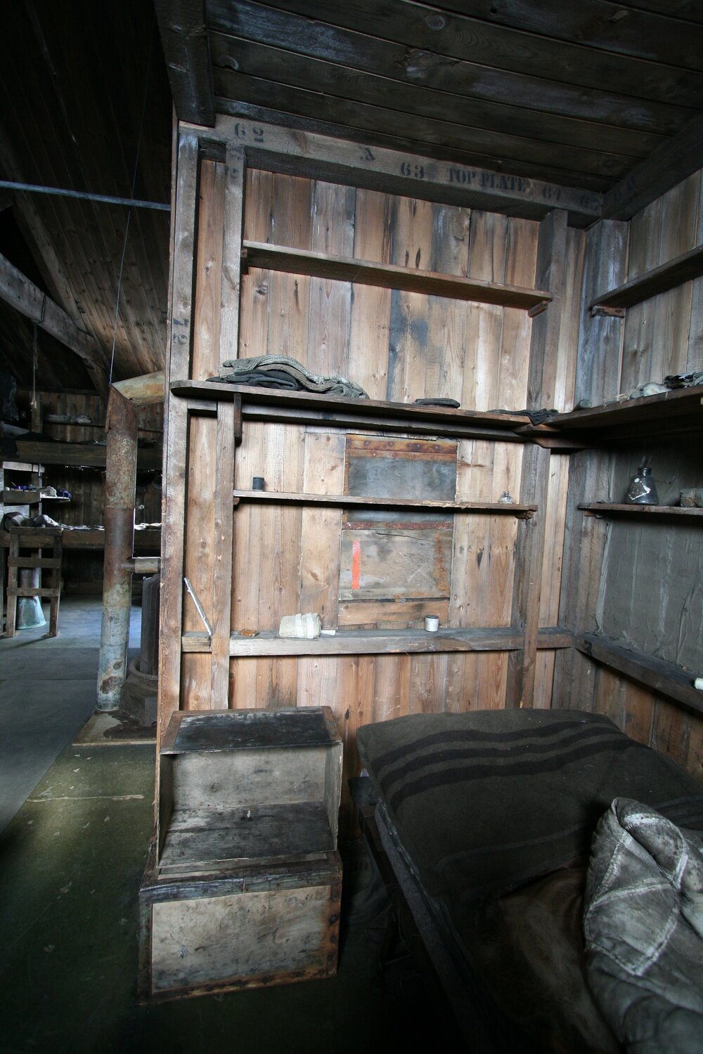 Scott's Cubicle, Scott's 'Terra Nova' hut (002)