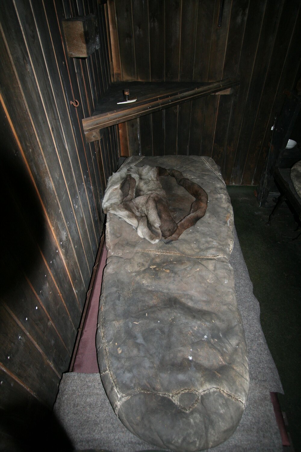 Sleeping bag, Scott's 'Terra Nova' hut (004)