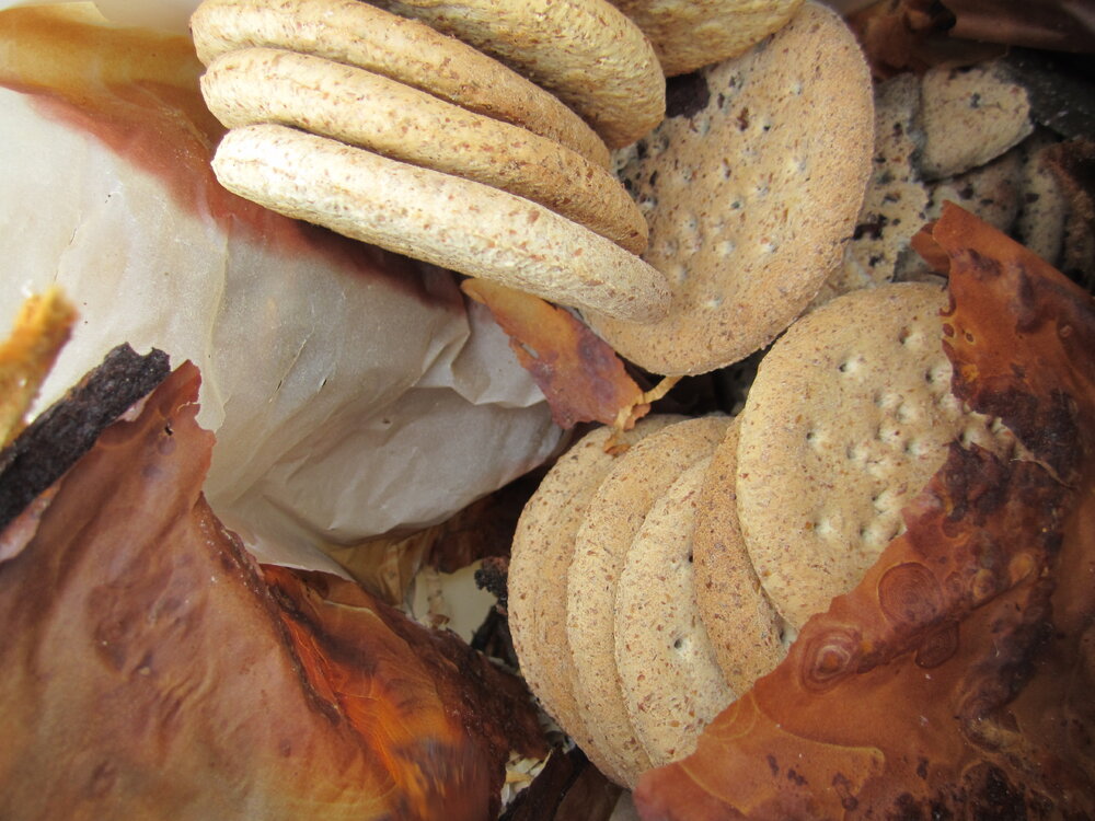 Detail of biscuits from Southern Food cache