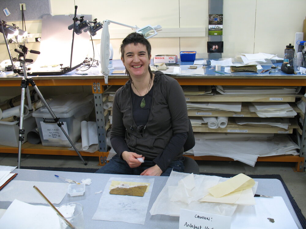 AHT Conservator Lizzie Meek 