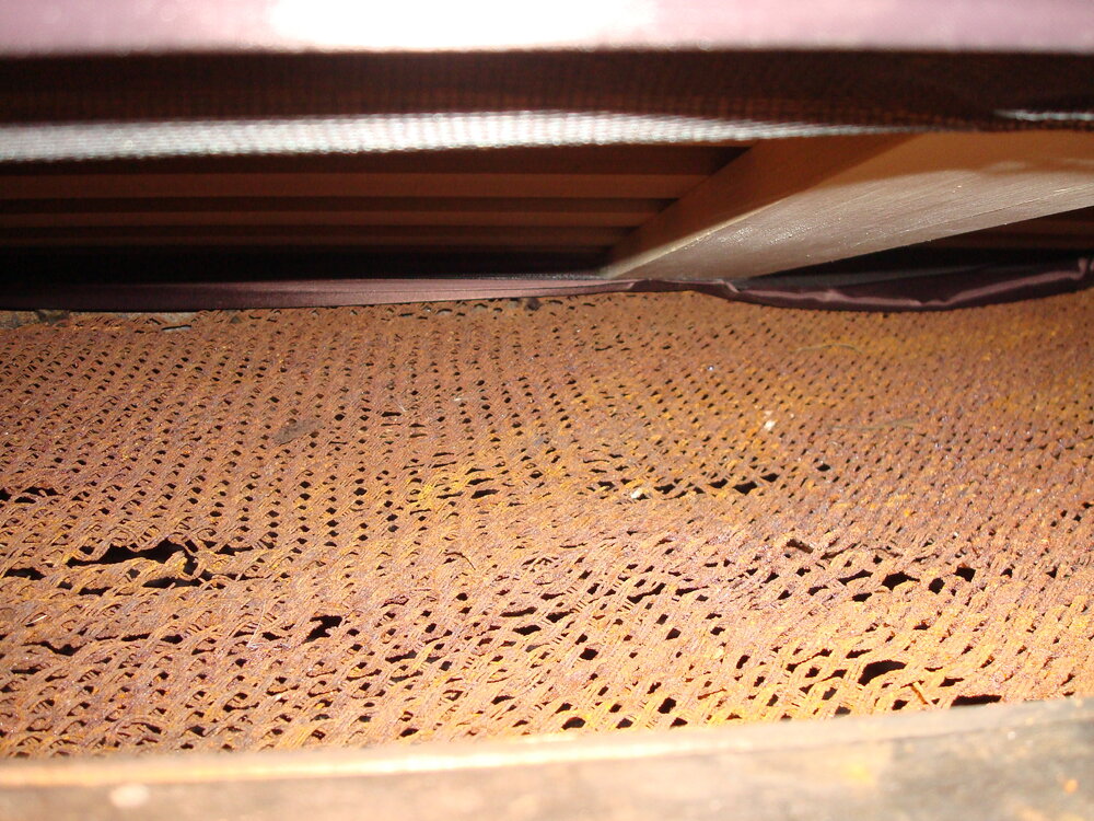 Bed frame belonging to Apsley Cherry-Garrard, Scott's 'Terra Nova' Hut 