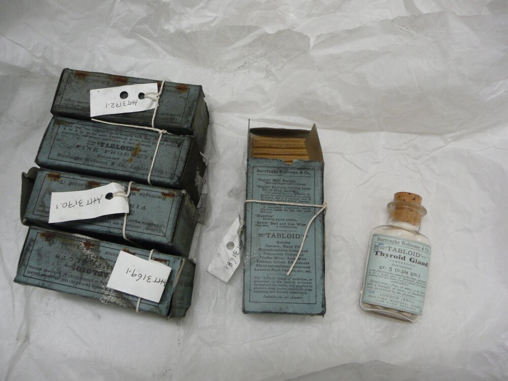 Tabloid' Thyroid Gland medicines