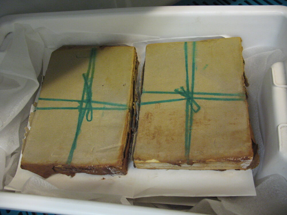 Aurora Australis reams of paper