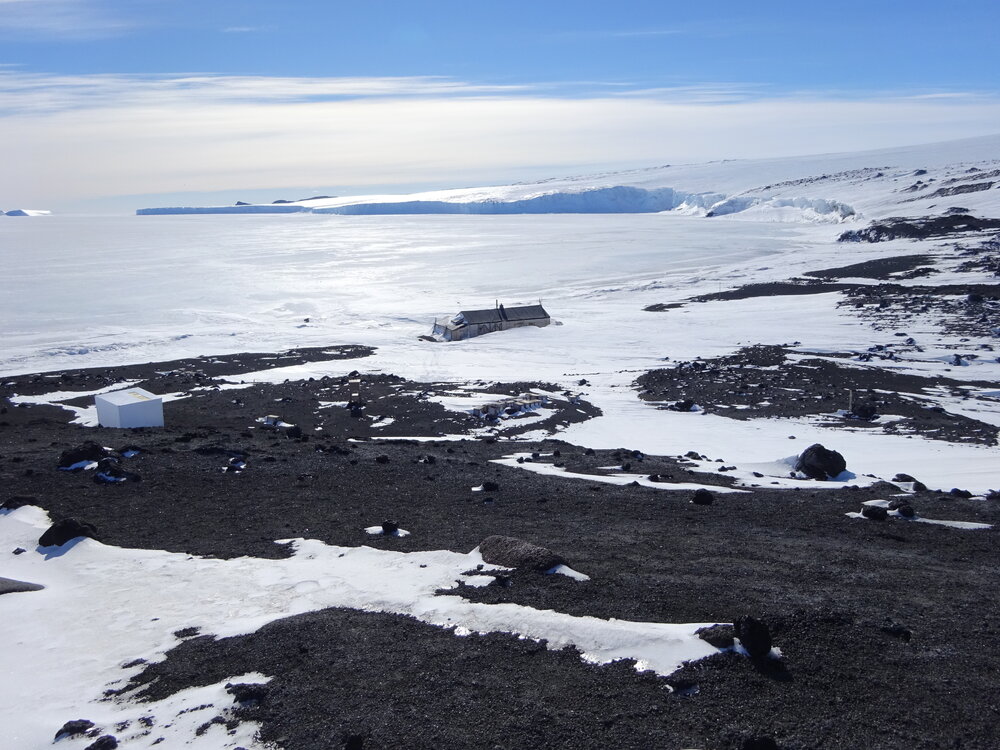 2017-18 Scott's 'Terra Nova hut and Cape Evans environs