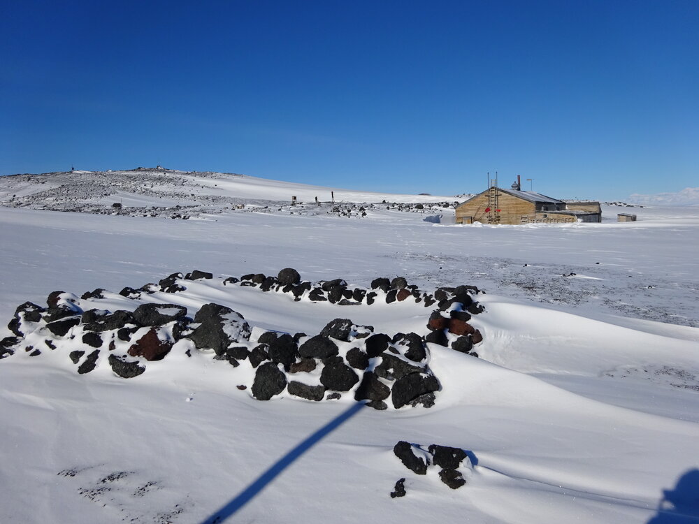 2017-18 Cherry-Garrard's stone hut and Scott's 'Terra Nova hut