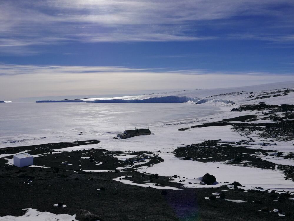 2017-18 Scott's 'Terra Nova' hut and Cape Evans environs