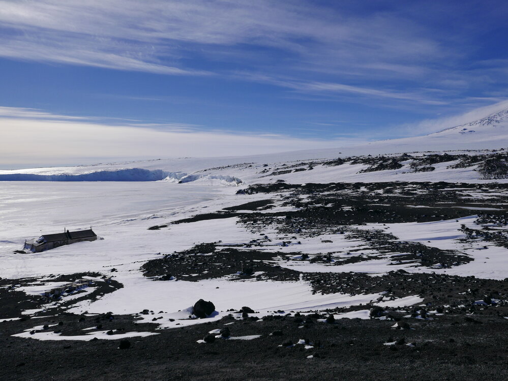 2017-18 Scott's 'Terra Nova' hut and Cape Evans environs