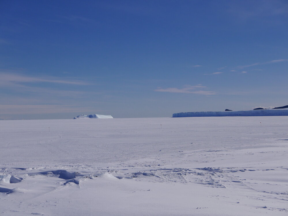 2017-18 Cape Evans landscape, North Bay sea ice