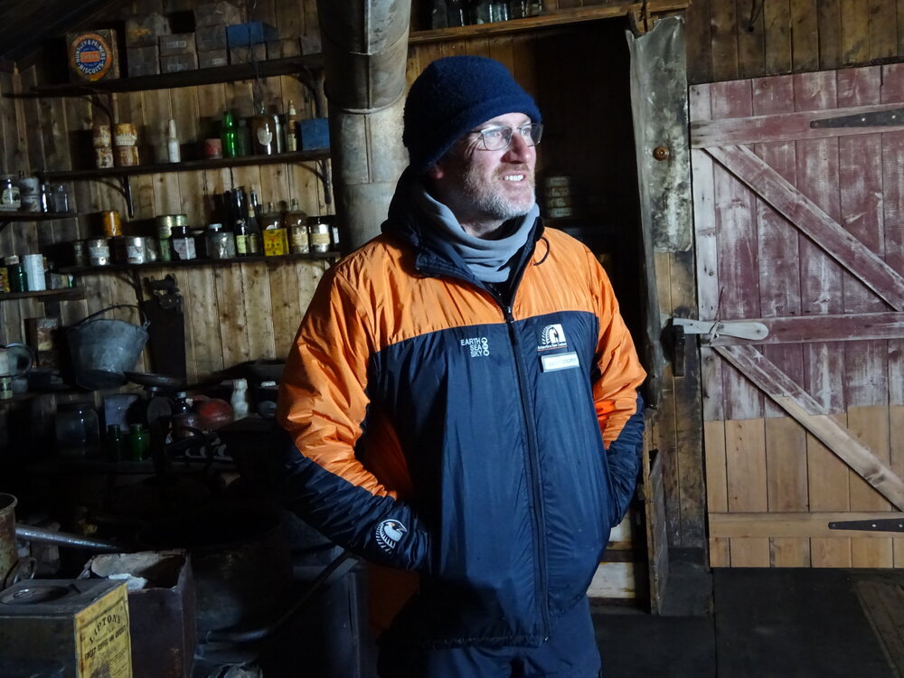 2017-18 Antarctic Heritage Trust Heritage Carpenter Geoff Cooper