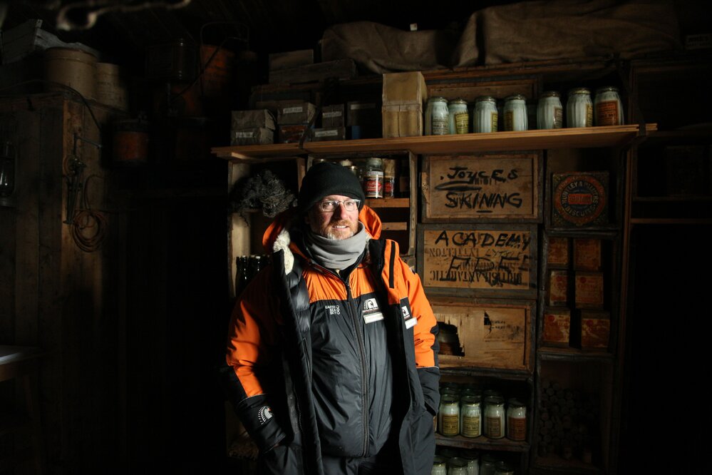 2017-18 Antarctic Heritage Trust Heritage Carpenter Geoff Cooper