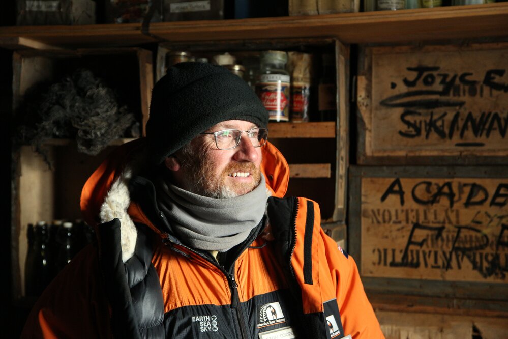 2017-18 Antarctic Heritage Trust Heritage Carpenter Geoff Cooper