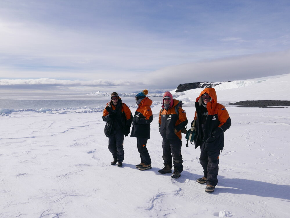 2017-18 Antarctic Heritage Trust conservation team members