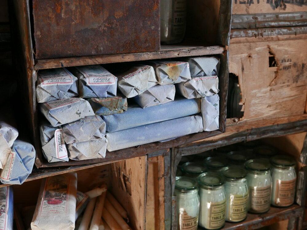 2017-18 Shackleton's 'Nimrod' hut, artefact monitoring, candle packages