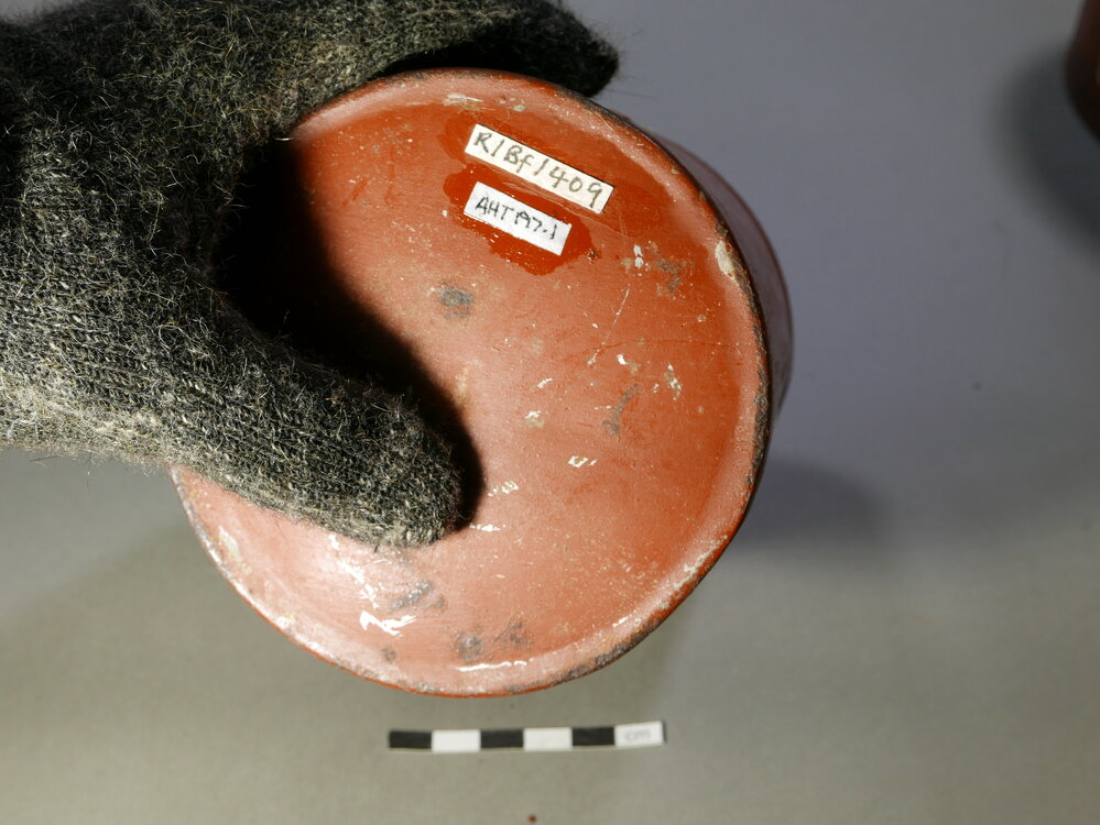 2017-18 Annual artefact monitoring programme, Cape Royds, Army Rations tin (001)