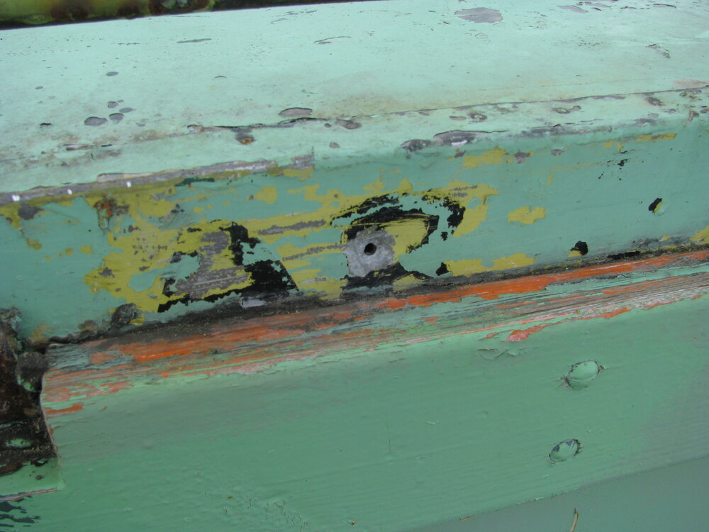 2016-17 Hillary's TAE/IGY hut, exterior painted text detail (002)