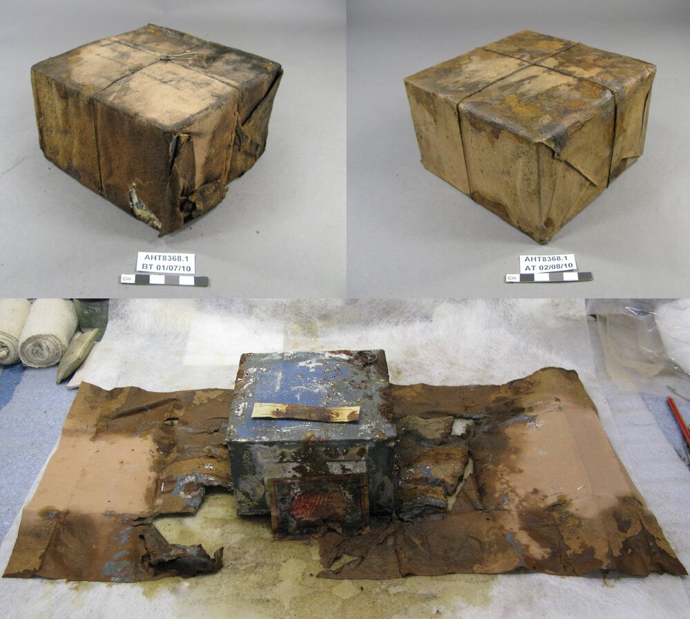 Griffiths McAllister tins