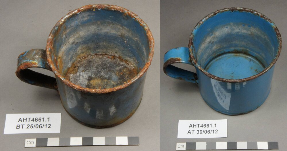 Enamel mug