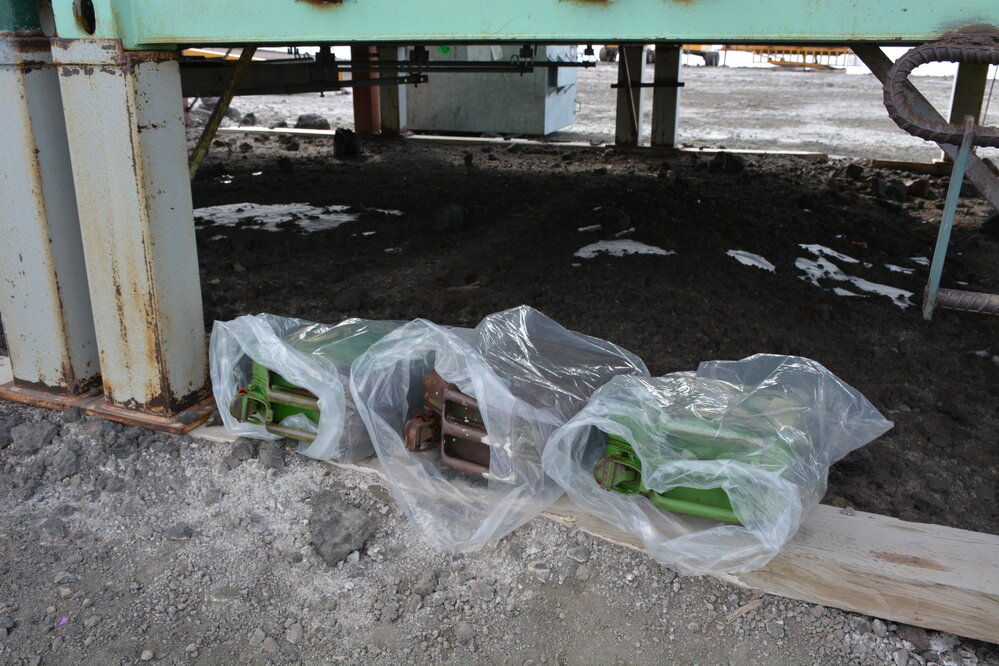 2013-14 Allan Hills cache fuel cans, Scott Base