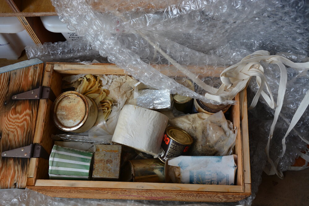 2013-14 Alan Hills cache provisions box contents