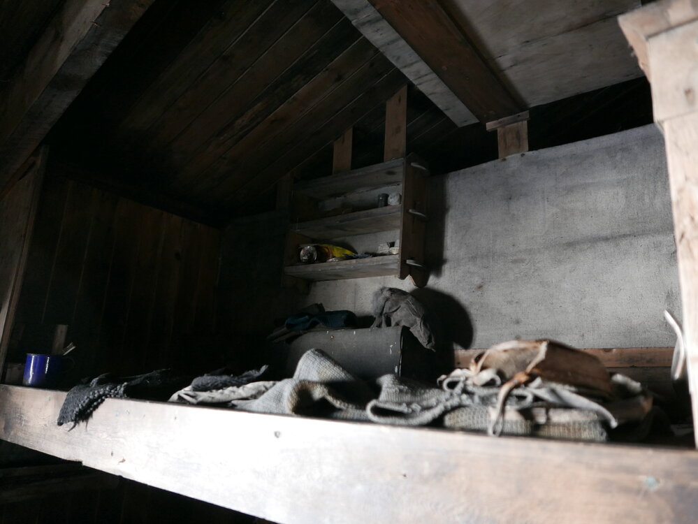 2018-19 Nelson's bunk inside Scott's 'Terra Nova' hut, Cape Evans