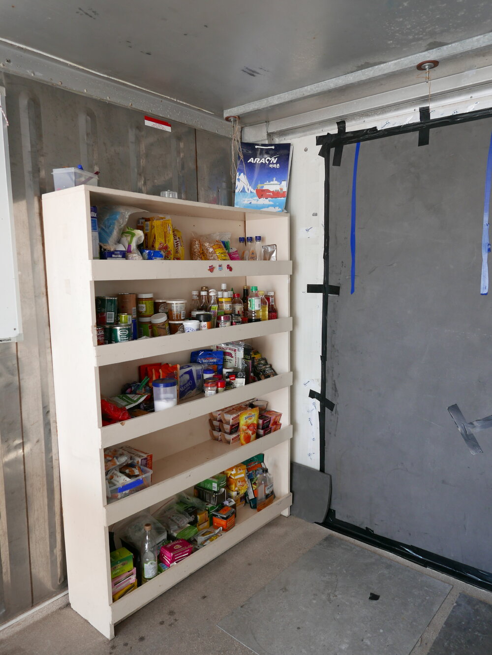 2018-19 AHT field camp container, Cape Evans (003)