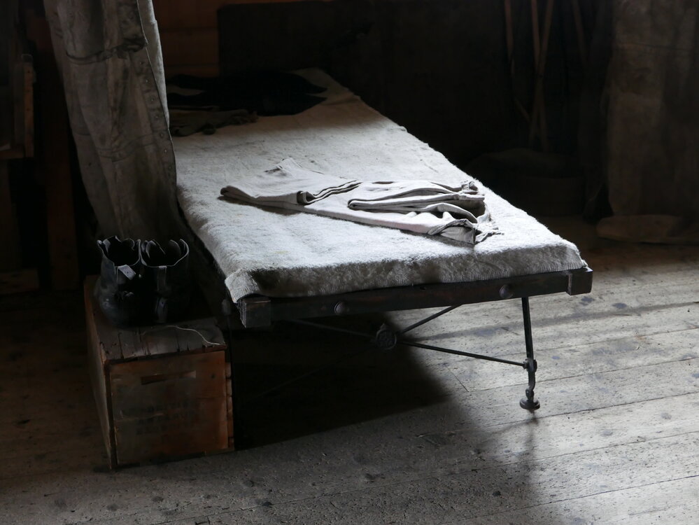 2018-19 Bunk inside Shackleton's 'Nimrod' hut, Cape Royds