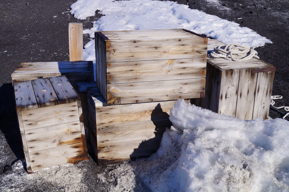 2018-19 Fuel stores boxes, Cape Evans (011)