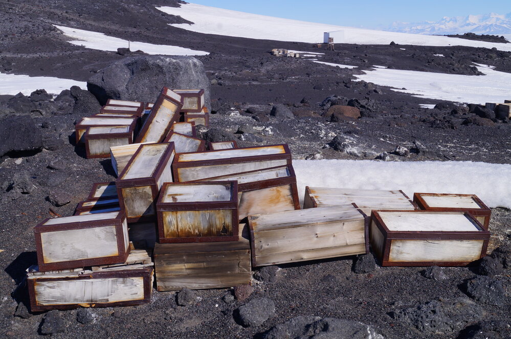 2018-19 Southern stores food cases, Cape Evans (008)