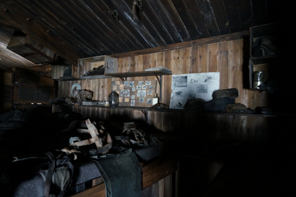 2018-19 Personal artefacts inside Scott's 'Terra Nova' hut, Cape Evans (002)