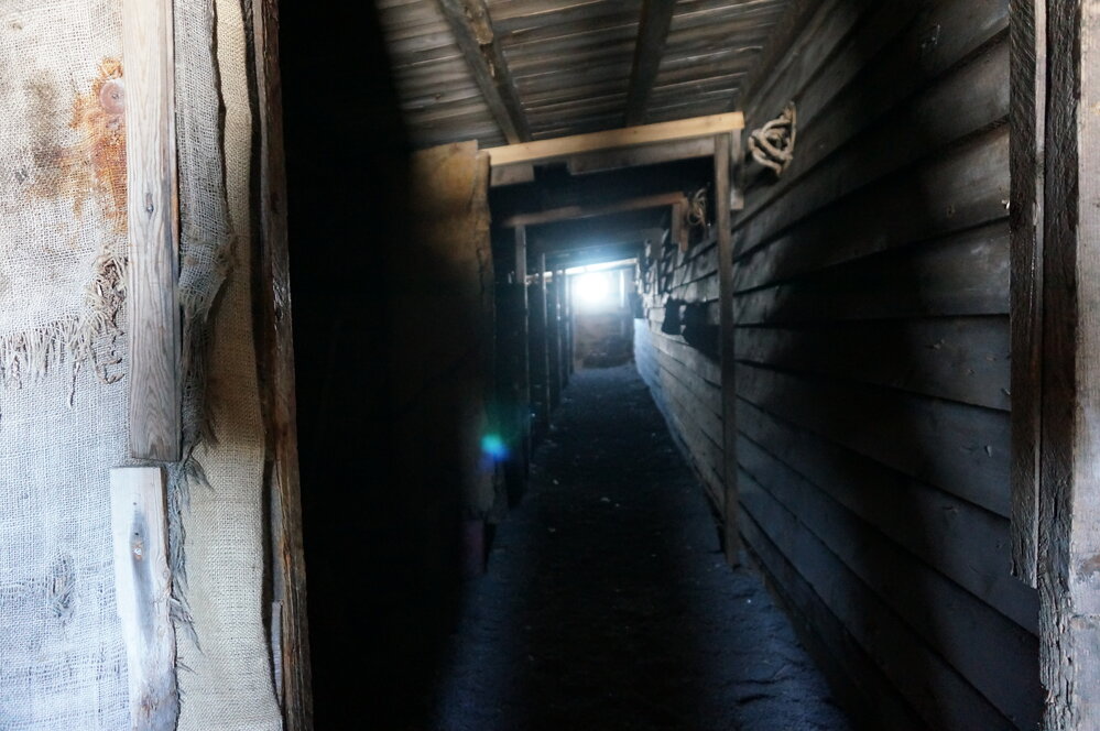 2018-19 Stables inside Scott's 'Terra Nova' hut, Cape Evans