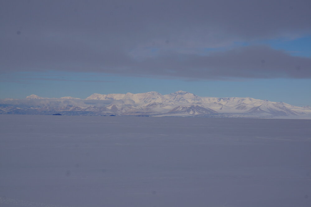 2018-19 Royal Society Range from across the sea ice