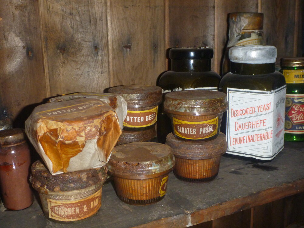 Galley shelves in Scott's 'Terra Nova' hut (002)