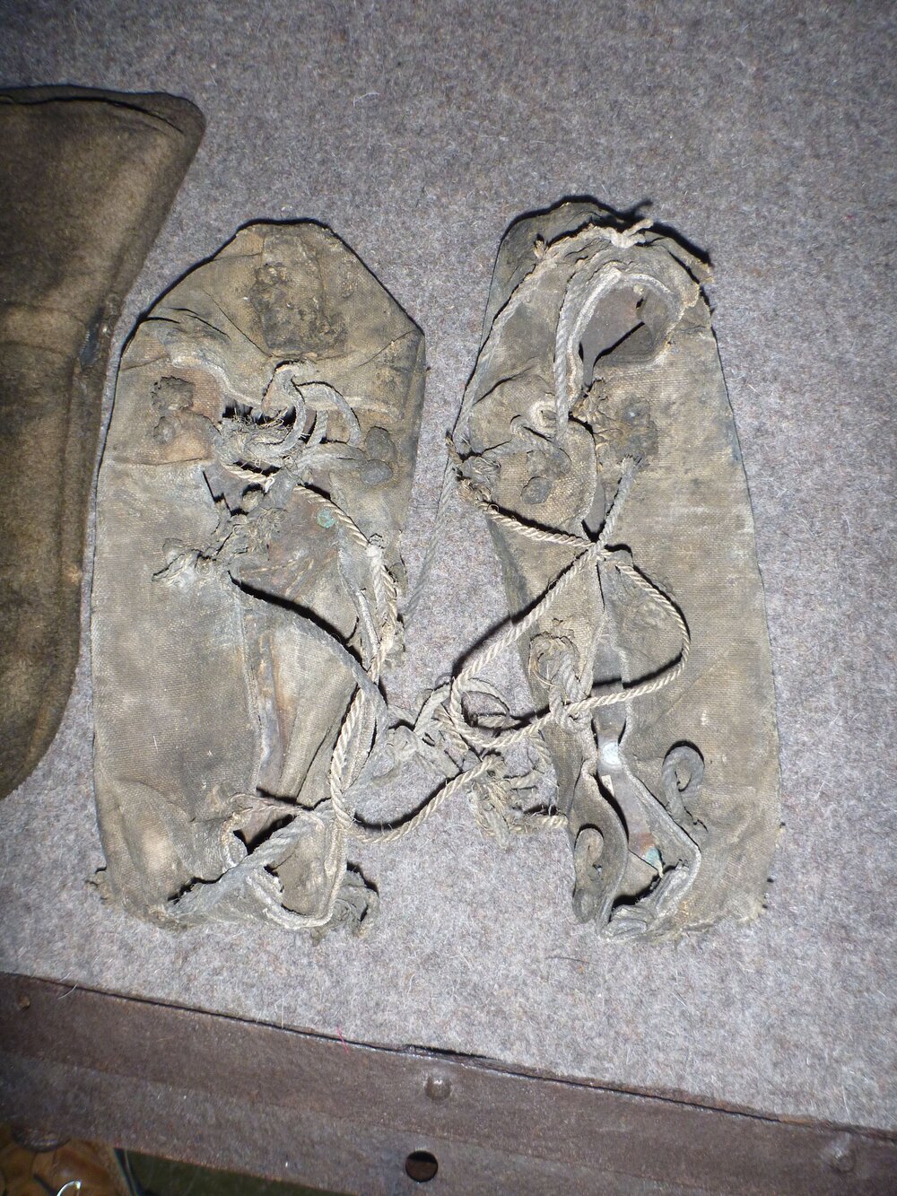 Boots in Scott's 'Terra Nova' hut