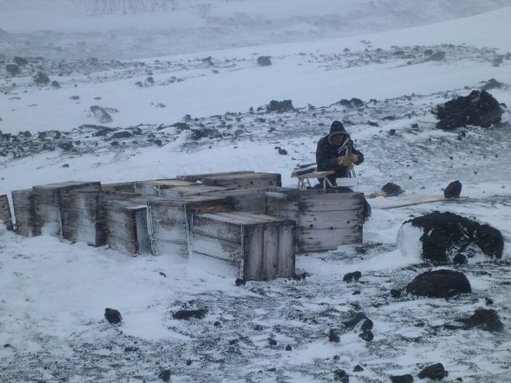 Martin Wenzel working on Fuel cache