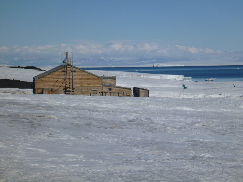 Scott's 'Terra Nova' hut, east elevation