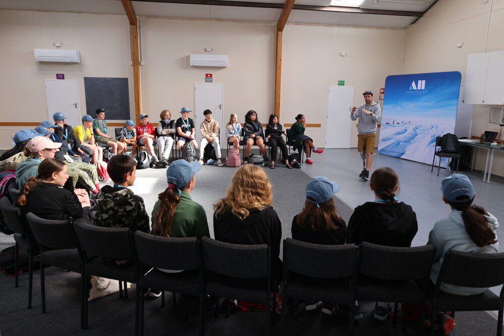 William Pike presents to Young Inspiring Explorers (009)