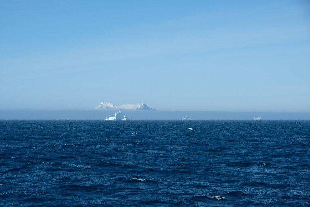 South Georgia visible from the 'Magellan Explorer'