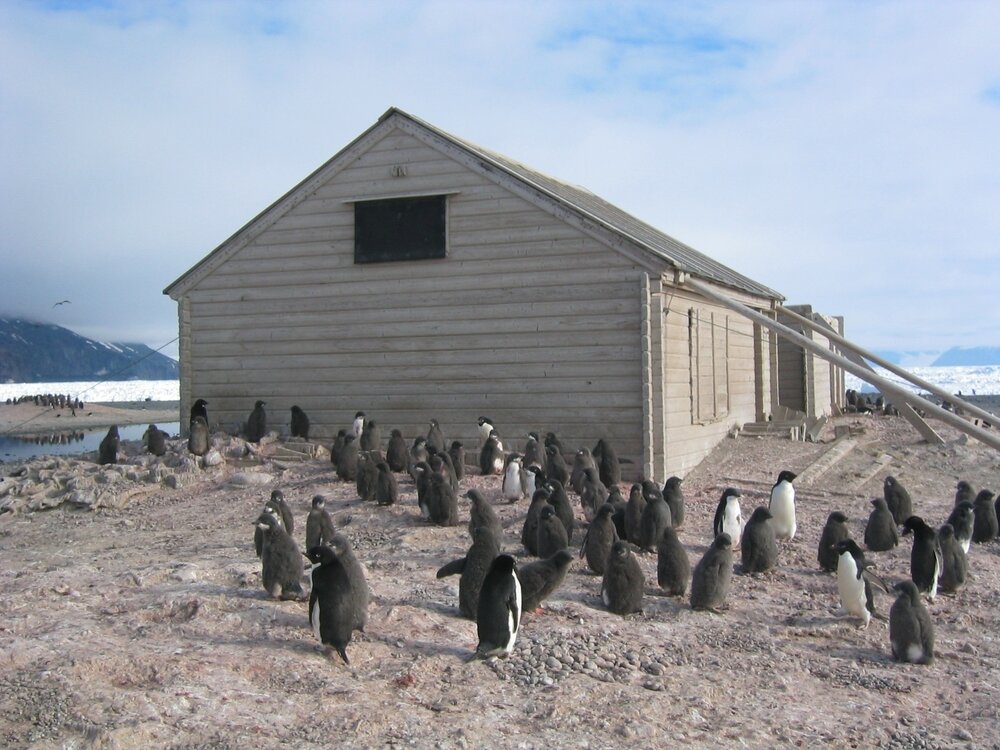 2003 K440 at Borchgrevink's huts - Living hut, North elevation