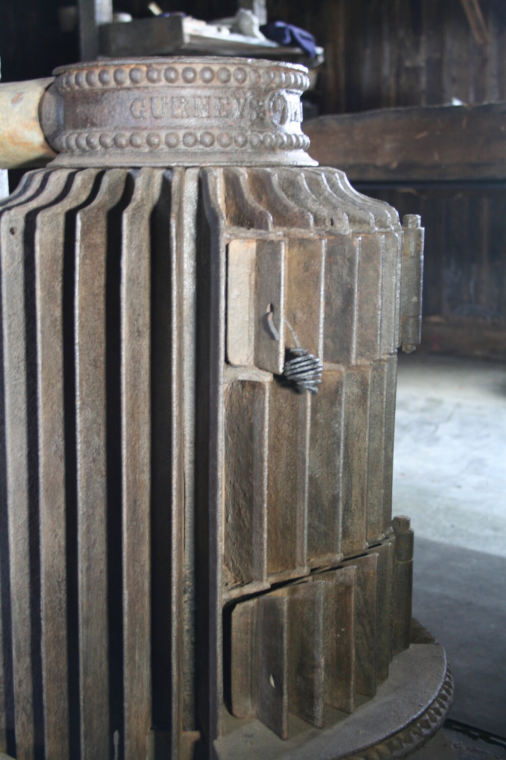 2013-14 Gurney's Patent stove in Scott's 'Terra Nova' Hut, Cape Evans