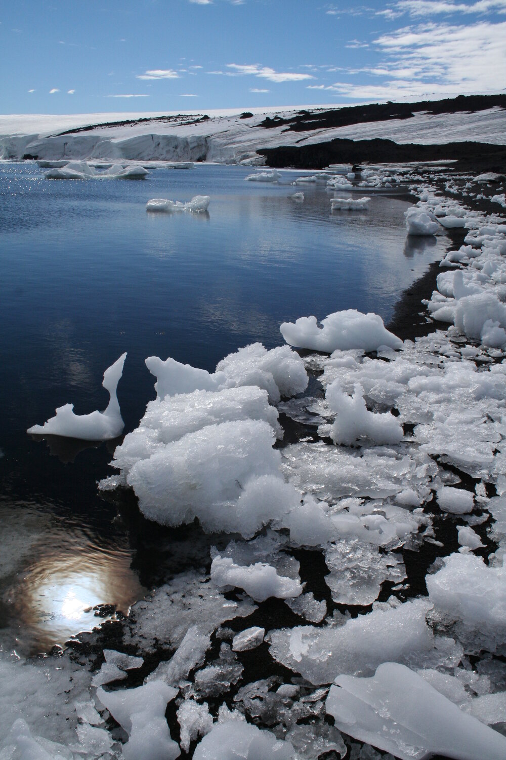 2013-14 Ice formations near Cape Evans