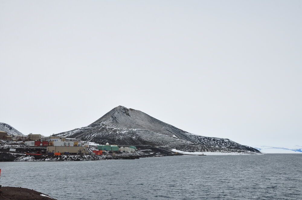 2013-14 Observation Hill over McMurdo Station