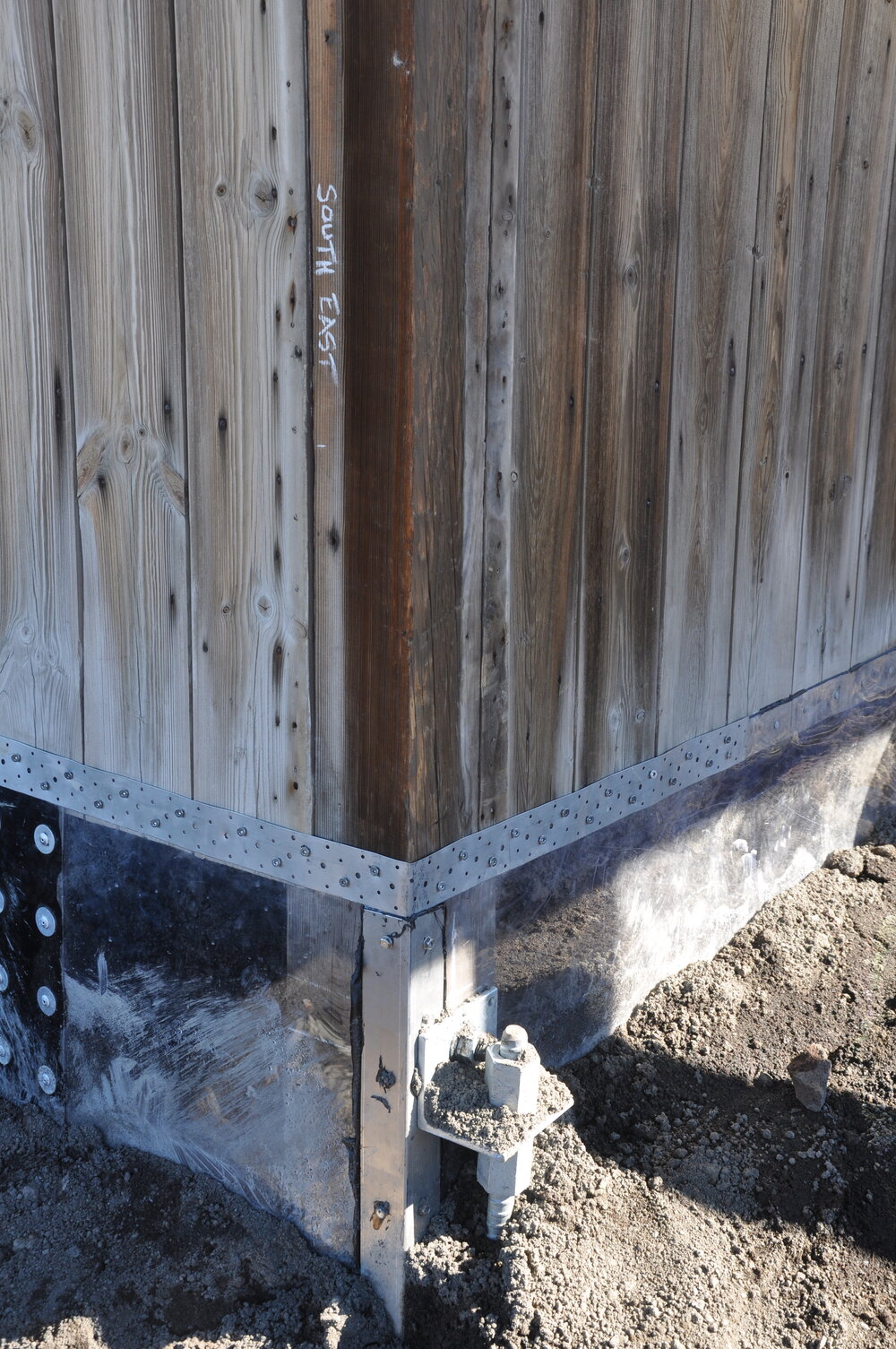 2013-14 South-East corner of Scott's 'Discovery' hut, Hut Point