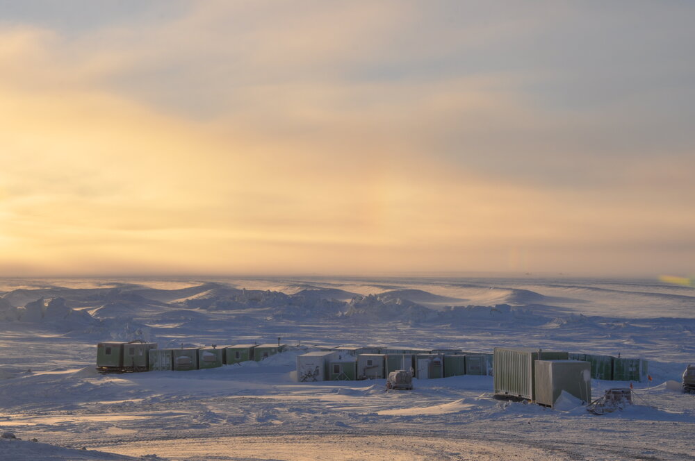 2013-14 Wannigans stored at Scott Base
